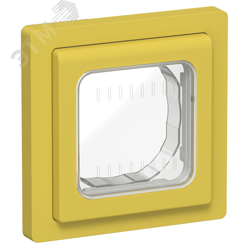 Изображение товара FLITE Рамка 1-местная IP55 Рпро-1-55-ФлЖК желтый карри IEK (шт)