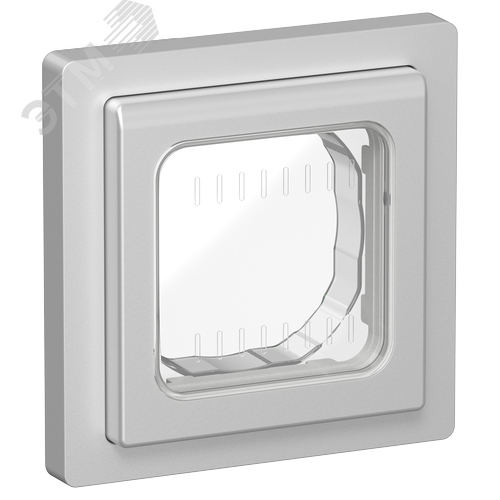 FLITE Рамка 1-местная IP55 Рпро-1-55-ФлА алюминий IEK - фото 1