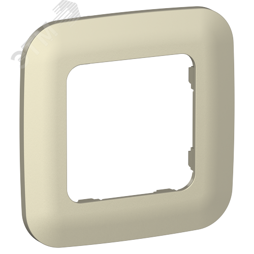 FLITE ARTISTIC Рамка 1-местная РУ-1-А-ФлШ шампань IEK - фото 1