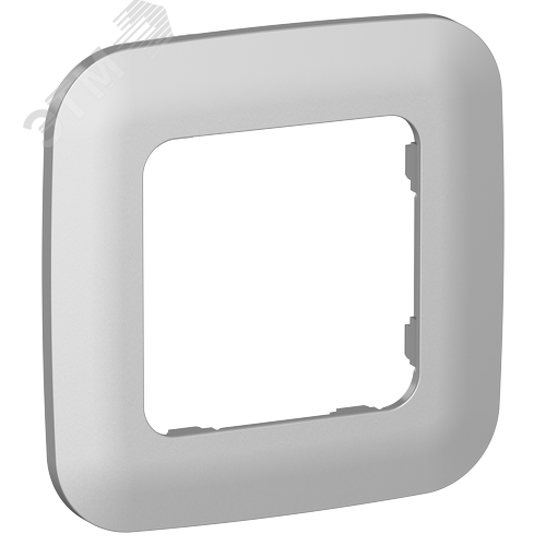 Изображение товара FLITE ARTISTIC Рамка 1-местная РУ-1-А-ФлА алюминий IEK (шт)