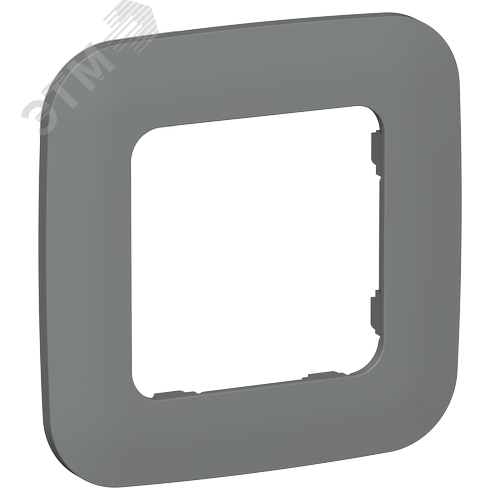 Изображение товара FLITE ARTISTIC Рамка 1-местная РУ-1-А-ФлМА мокрый асфальт IEK (шт)