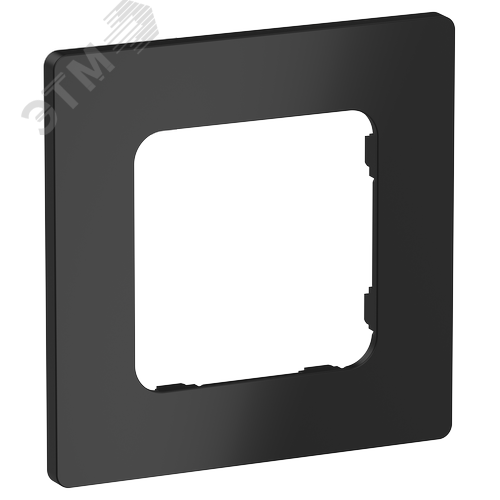 FLITE CLASSIC Рамка 1-местная РУ-1-К-ФлЧ черный IEK - фото 1