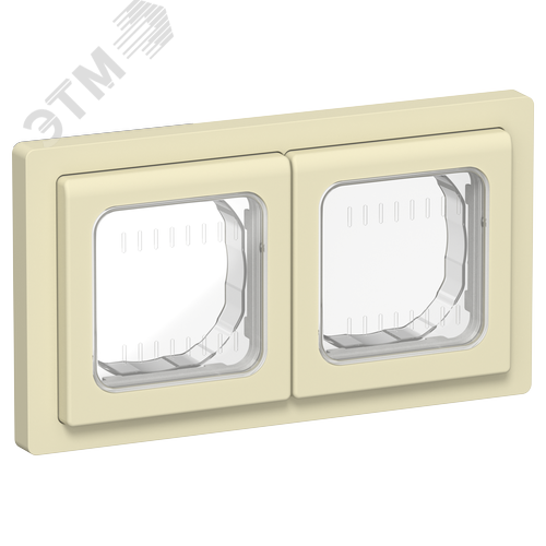 Изображение товара FLITE Рамка 2-местная IP55 Рпро-2-55-ФлН навахо IEK (шт)