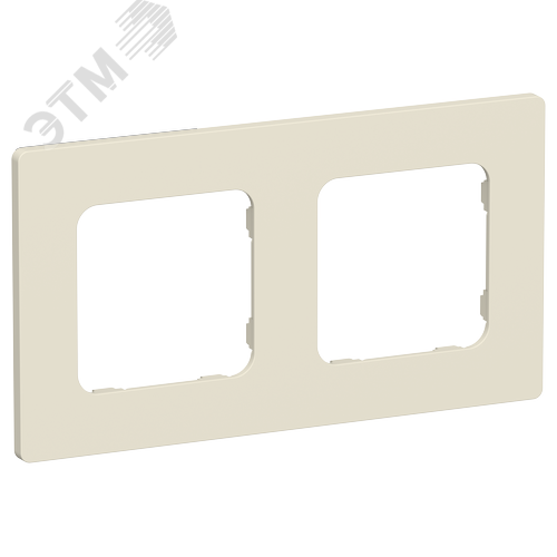 Изображение товара FLITE CLASSIC Рамка 2-местная РУ-2-К-ФлСл сливочный IEK (шт)