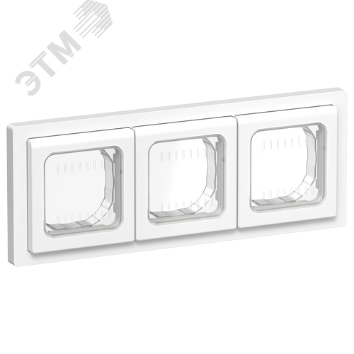 Изображение товара FLITE Рамка 3-местная IP55 Рпро-3-55-ФлБ белый IEK (шт)