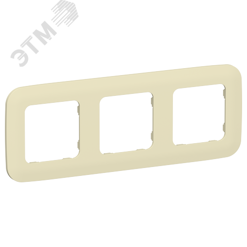 Изображение товара FLITE ARTISTIC Рамка 3-местная РУ-3-А-ФлН навахо IEK (шт)
