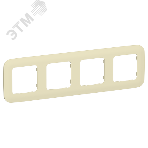 Изображение товара FLITE ARTISTIC Рамка 4-местная РУ-4-А-ФлН навахо IEK (шт)