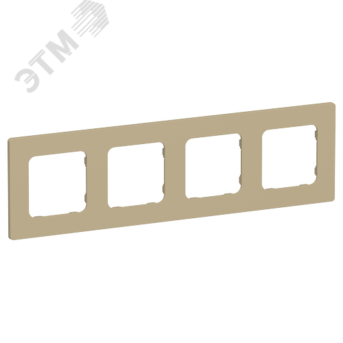 Изображение товара FLITE CLASSIC Рамка 4-местная РУ-4-К-ФлХ хаки IEK (шт)