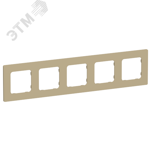 Изображение товара FLITE CLASSIC Рамка 5-местная РУ-5-К-ФлХ хаки IEK (шт)