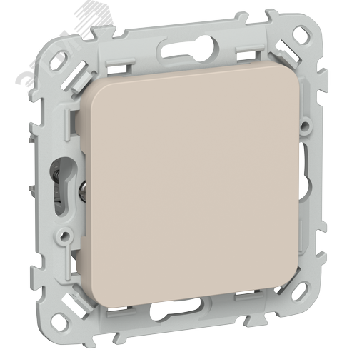 Изображение товара FLITE Заглушка с суппортом ЗГ-ФлЛ льняной IEK (шт)