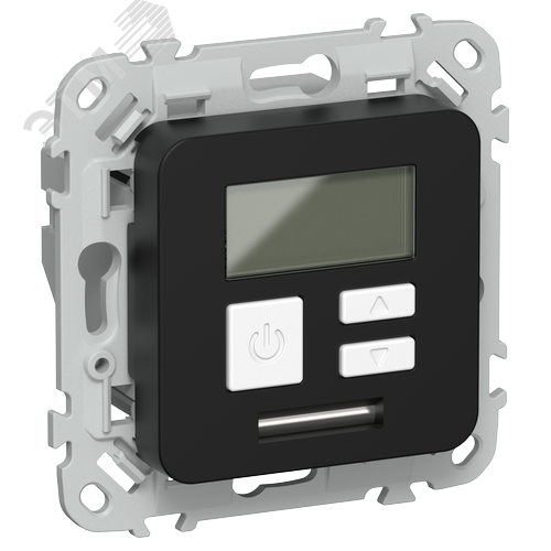Изображение товара FLITE Термостат электронный с дисплеем 16А Т-ФлЧ черный IEK (шт)