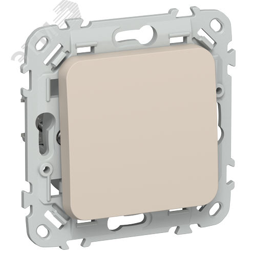 Изображение товара FLITE Выключатель 1-клавишный 10А ВС11-1-0-ФлЛ льняной IEK (шт)