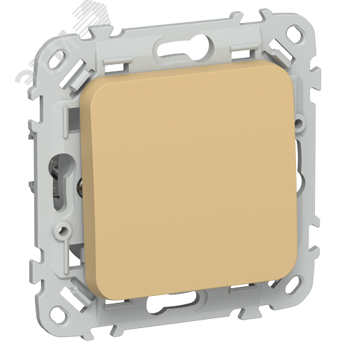 Изображение товара FLITE Выключатель 1-клавишный 10А ВС11-1-0-ФлШм шамуа IEK (шт)