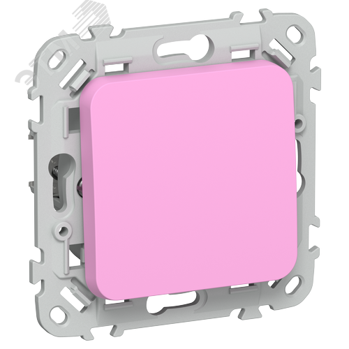 FLITE Выключатель 1-клавишный 10А ВС11-1-0-ФлПр пурпурный IEK - фото 1
