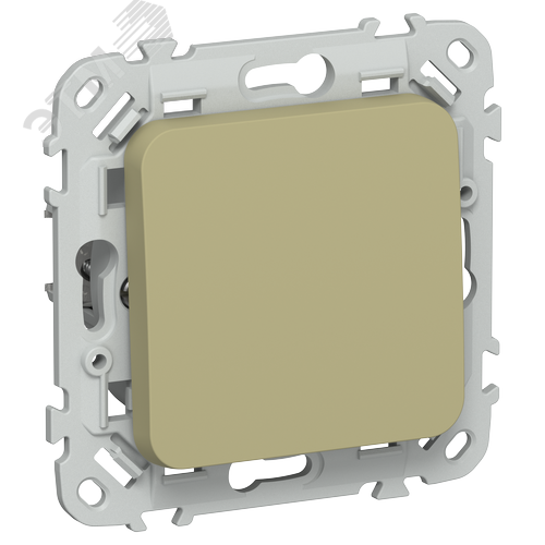 Изображение товара FLITE Выключатель 1-клавишный кнопочный 10А ВС11-2-0-ФлО оливковый IEK (шт)