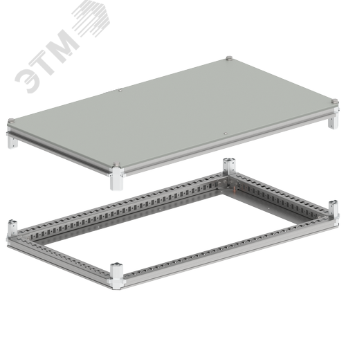 Изображение товара FORMAT Крыша и основание (под фланец) 1000х600мм IEK (компл)