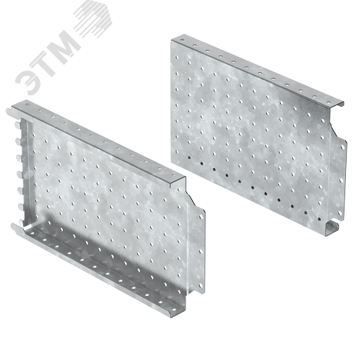 Изображение товара FORMAT Панель монтажная боковая перфорированная 200х400мм (2шт/упак) IEK (упак)