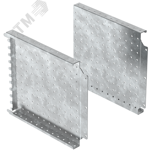 Изображение товара FORMAT Панель монтажная боковая перфорированная 300х400мм (2шт/упак) IEK (упак)