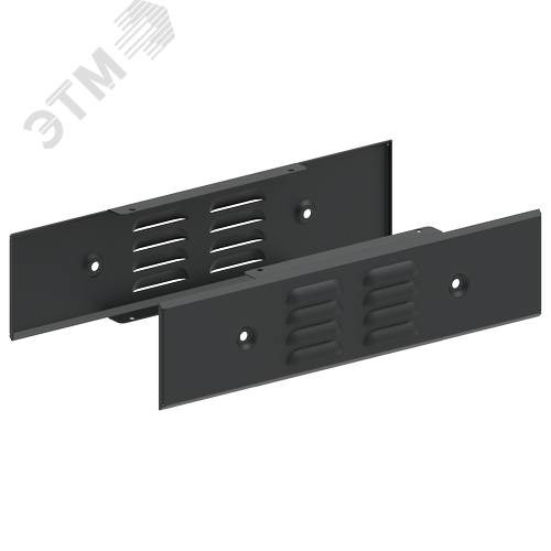 Изображение товара FORMAT Панель цоколя вентилируемая 100х400мм RAL7021 (2шт/компл) IEK (компл)