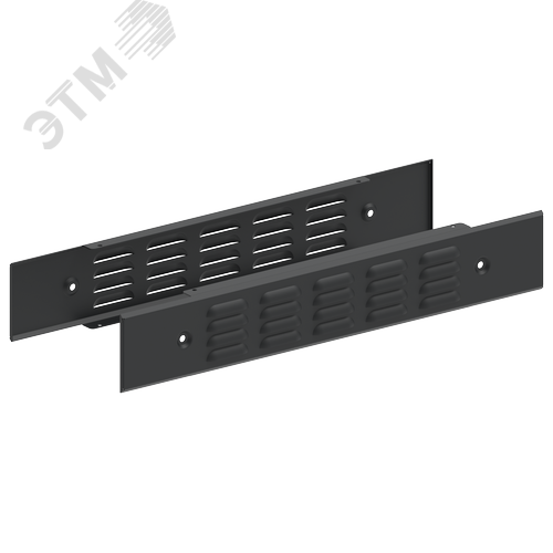 Изображение товара FORMAT Панель цоколя вентилируемая 100х600мм RAL7021 (2шт/компл) IEK (компл)