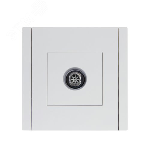 FORTE&PIANO Розетка TV оконечная FP228 белый IEK - фото 2