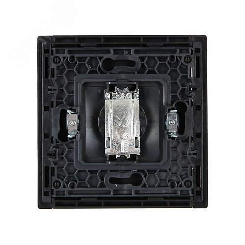 FORTE&PIANO Розетка TV оконечная FP128 черный IEK - фото 3