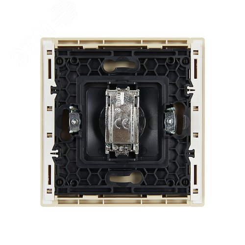 FORTE&PIANO Розетка TV оконечная FP428 ваниль IEK - фото 3