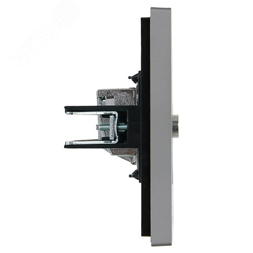 FORTE&PIANO Розетка TV оконечная FP528 сталь IEK - фото 4