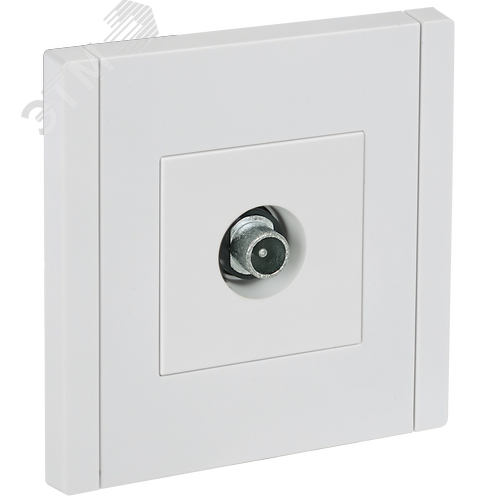 FORTE&PIANO Розетка TV проходная FP229 белый IEK - фото 1