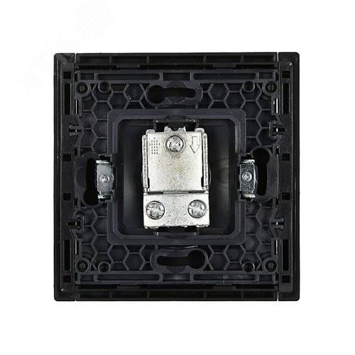 FORTE&PIANO Розетка TV проходная FP129 черный IEK - фото 3