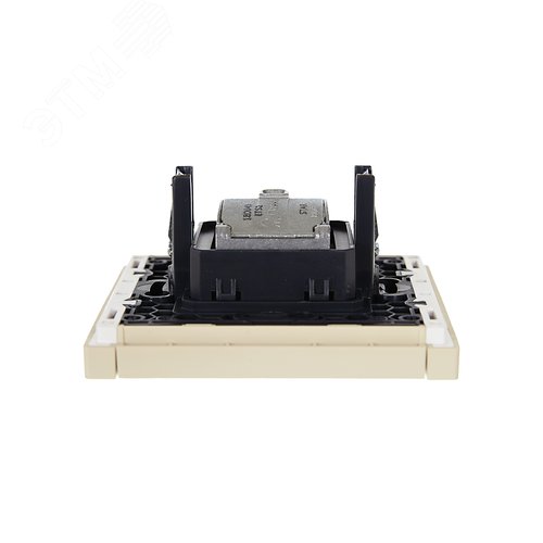 FORTE&PIANO Розетка двойная TV+SAT FP438 ваниль IEK - фото 5