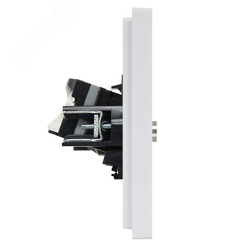 FORTE&PIANO Розетка двойная TV+RJ45 кат.5E FP236 белый IEK - фото 4