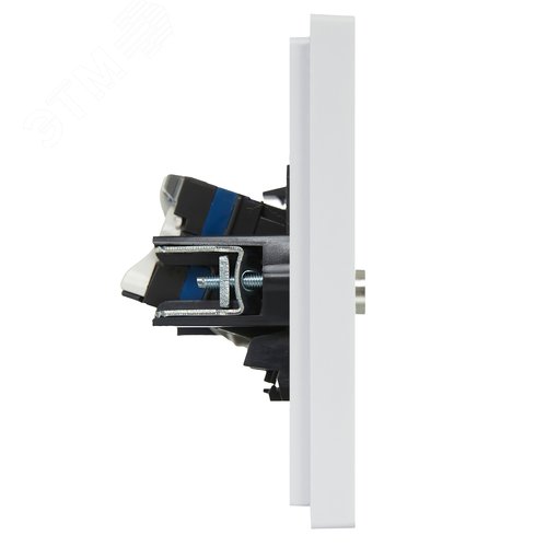 FORTE&PIANO Розетка двойная TV+RJ45 кат.6 FP237 белый IEK - фото 4