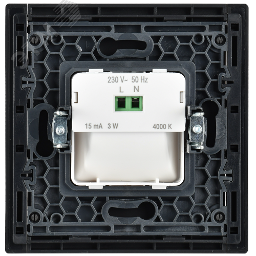 FORTE&PIANO Подсветка LED встраиваемая FP157 черный IEK - фото 5