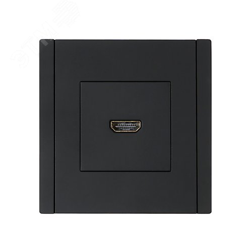 FORTE&PIANO Розетка HDMI FP140 черный IEK - фото 2