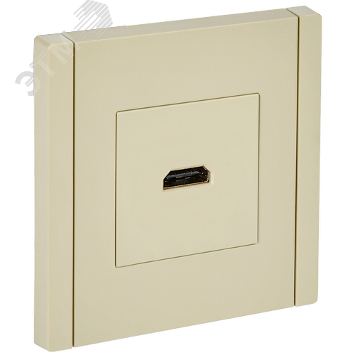 FORTE&PIANO Розетка HDMI FP440 ваниль IEK - фото 1