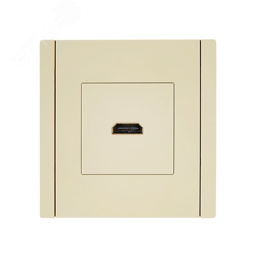 FORTE&PIANO Розетка HDMI FP440 ваниль IEK - фото 2