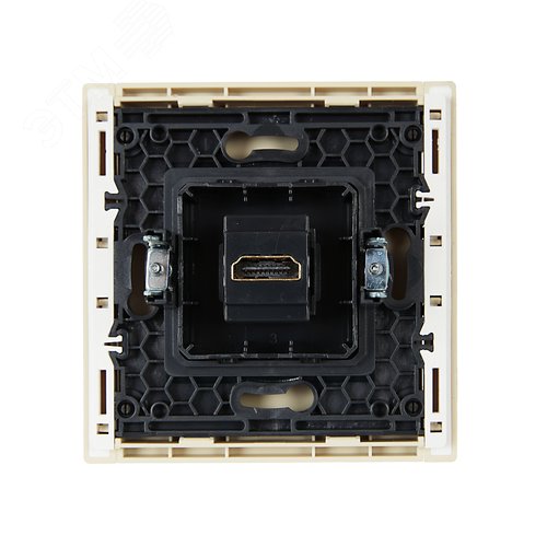 FORTE&PIANO Розетка HDMI FP440 ваниль IEK - фото 3