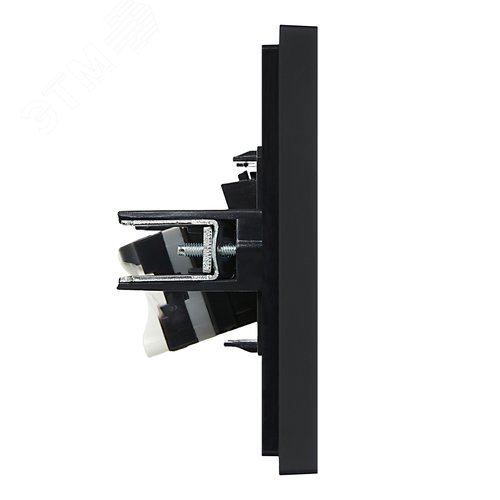 FORTE&PIANO Розетка компьютерная RJ45 кат.5E FP132 черный IEK - фото 4
