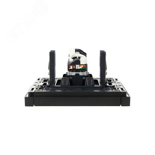 FORTE&PIANO Розетка компьютерная RJ45 кат.5E FP132 черный IEK - фото 5