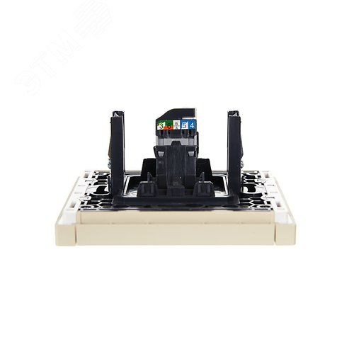 FORTE&PIANO Розетка компьютерная RJ45 кат.5E FP432 ваниль IEK - фото 5