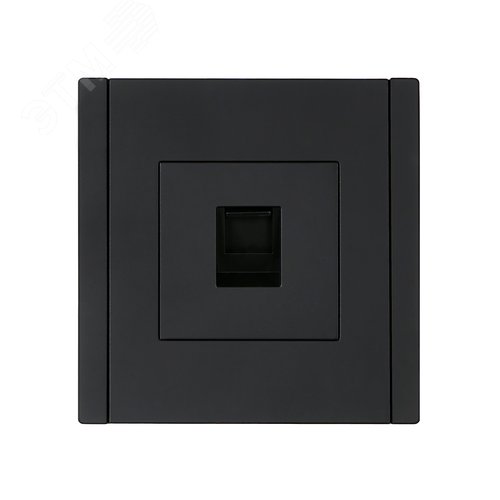 FORTE&PIANO Розетка компьютерная RJ45 кат.6 FP131 черный IEK - фото 2