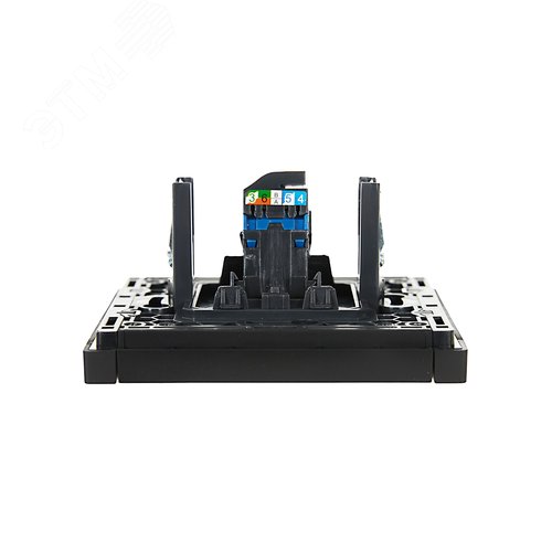 FORTE&PIANO Розетка компьютерная RJ45 кат.6 FP131 черный IEK - фото 5