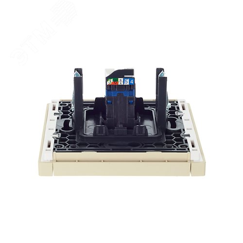 FORTE&PIANO Розетка компьютерная RJ45 кат.6 FP431 ваниль IEK - фото 5