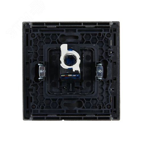 FORTE&PIANO Розетка компьютерная RJ45 кат.6 FP531 сталь IEK - фото 3