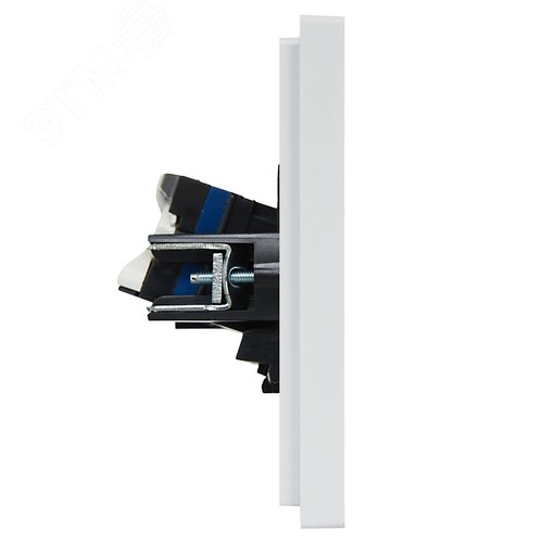 FORTE&PIANO Розетка компьютерная двойная RJ45 кат.6 FP234 белый IEK - фото 4