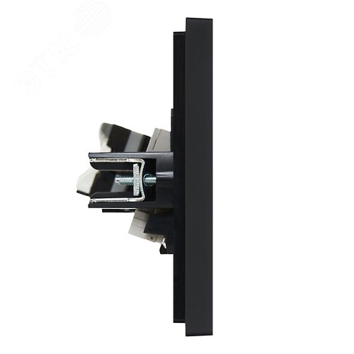 FORTE&PIANO Розетка двойная RJ11+RJ45 кат.5E FP135 черный IEK - фото 4