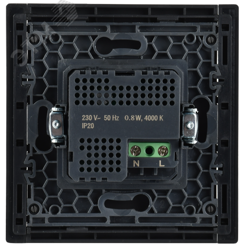 FORTE&PIANO Подсветка LED встраиваемая с датчиком движения FP156 черный IEK - фото 6