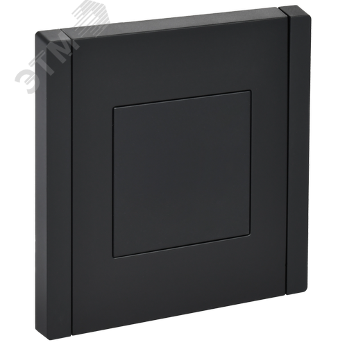 FORTE&PIANO Заглушка с суппортом FP141 черный IEK - фото 1