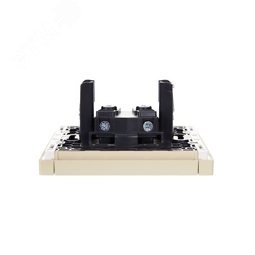 FORTE&PIANO Розетка 1-местная без заземления без защитных шторок винтовое крепление 10А FP418 ваниль IEK - фото 5